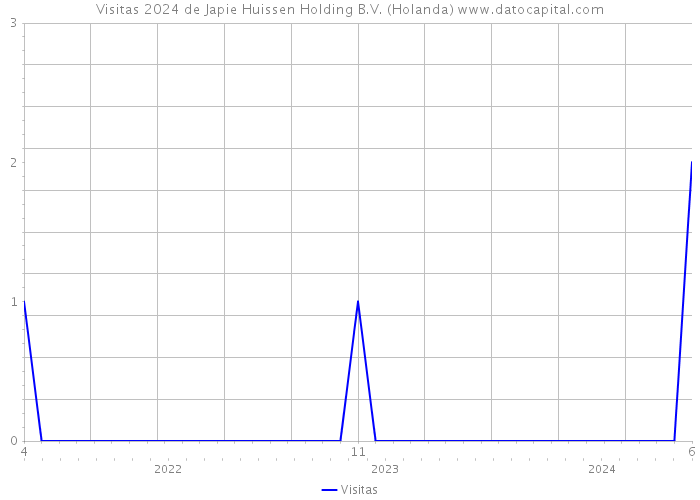 Visitas 2024 de Japie Huissen Holding B.V. (Holanda) 
