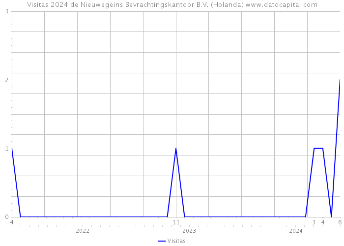 Visitas 2024 de Nieuwegeins Bevrachtingskantoor B.V. (Holanda) 