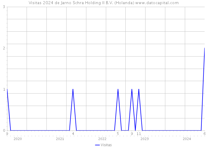 Visitas 2024 de Jarno Schra Holding II B.V. (Holanda) 