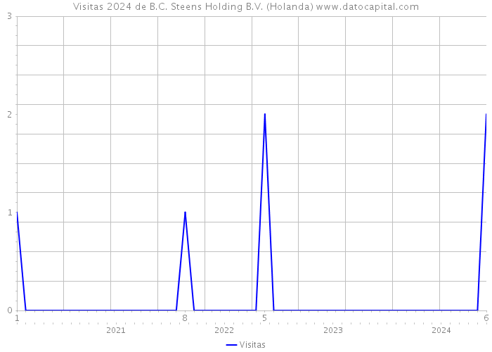 Visitas 2024 de B.C. Steens Holding B.V. (Holanda) 