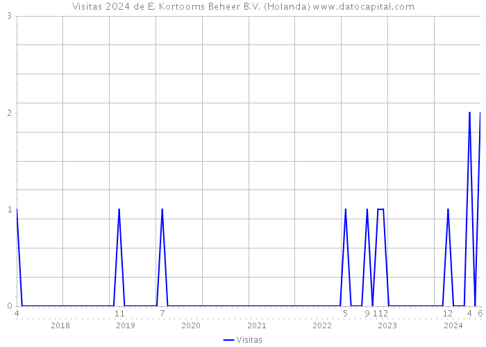 Visitas 2024 de E. Kortooms Beheer B.V. (Holanda) 