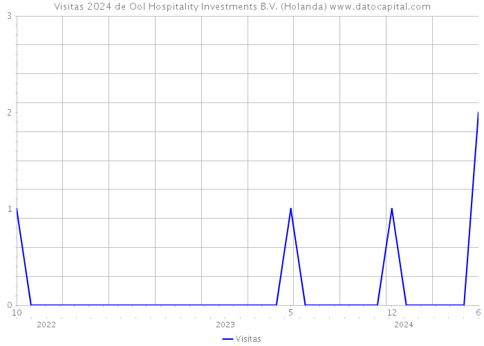 Visitas 2024 de Ool Hospitality Investments B.V. (Holanda) 