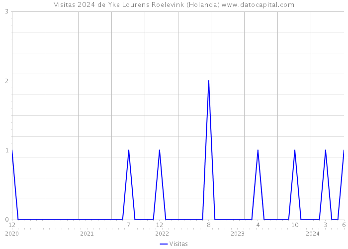 Visitas 2024 de Yke Lourens Roelevink (Holanda) 