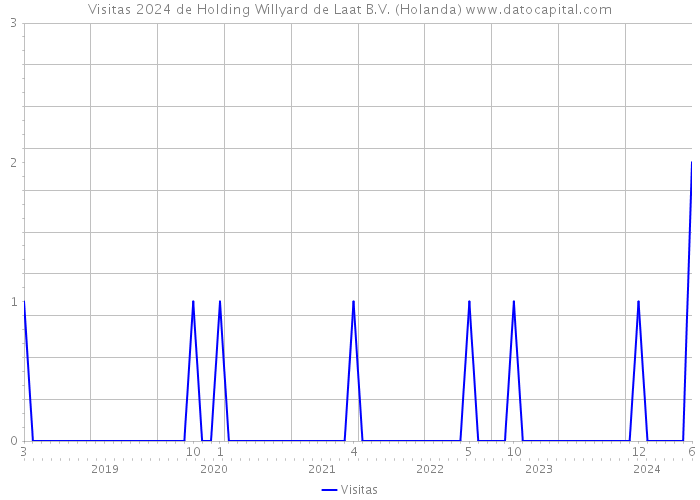 Visitas 2024 de Holding Willyard de Laat B.V. (Holanda) 