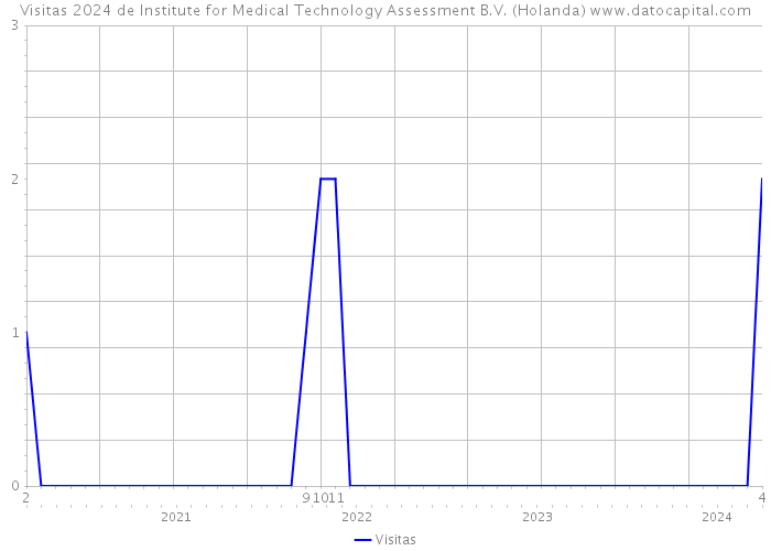 Visitas 2024 de Institute for Medical Technology Assessment B.V. (Holanda) 