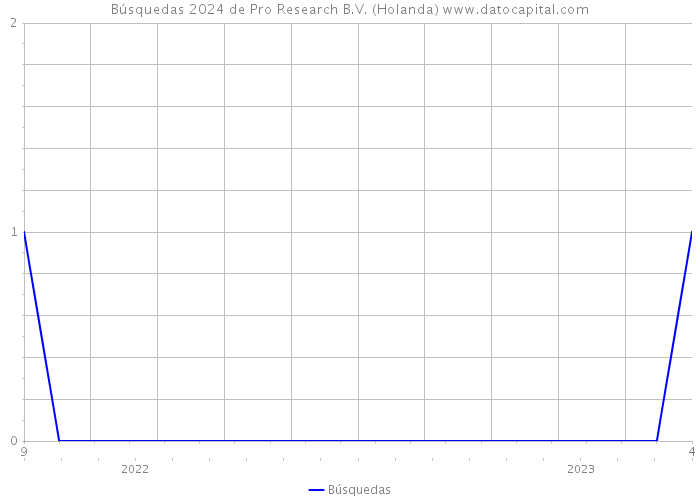 Búsquedas 2024 de Pro Research B.V. (Holanda) 