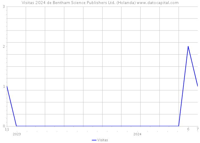 Visitas 2024 de Bentham Science Publishers Ltd. (Holanda) 