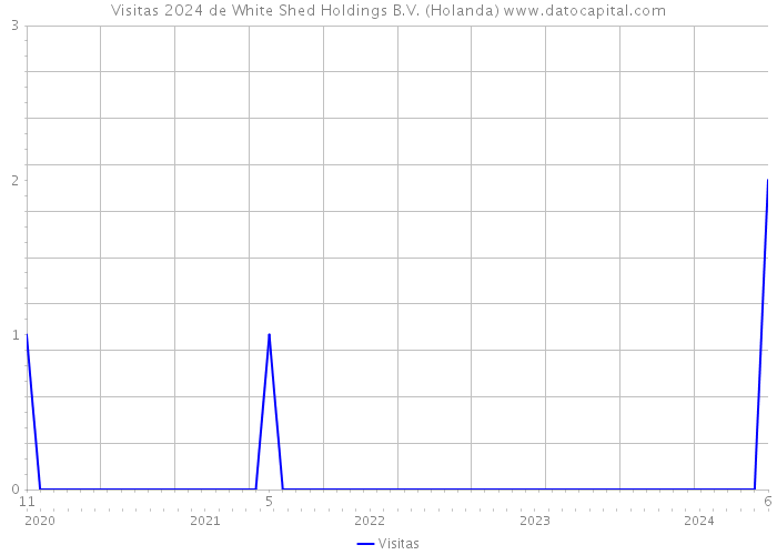 Visitas 2024 de White Shed Holdings B.V. (Holanda) 