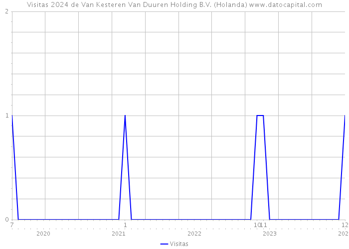 Visitas 2024 de Van Kesteren Van Duuren Holding B.V. (Holanda) 