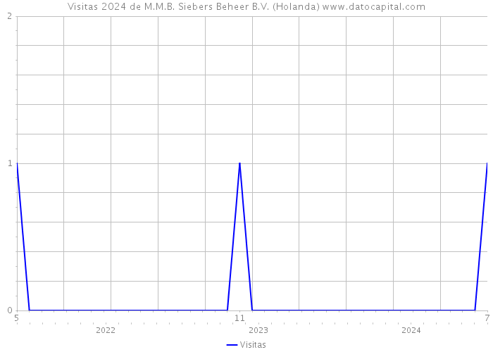 Visitas 2024 de M.M.B. Siebers Beheer B.V. (Holanda) 