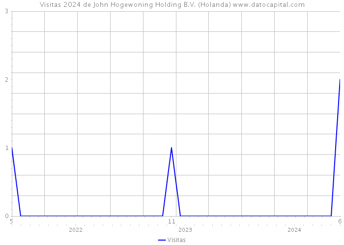 Visitas 2024 de John Hogewoning Holding B.V. (Holanda) 