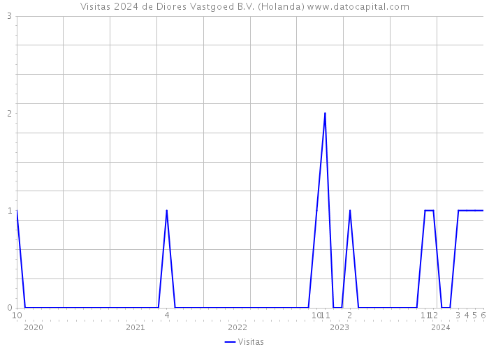 Visitas 2024 de Diores Vastgoed B.V. (Holanda) 