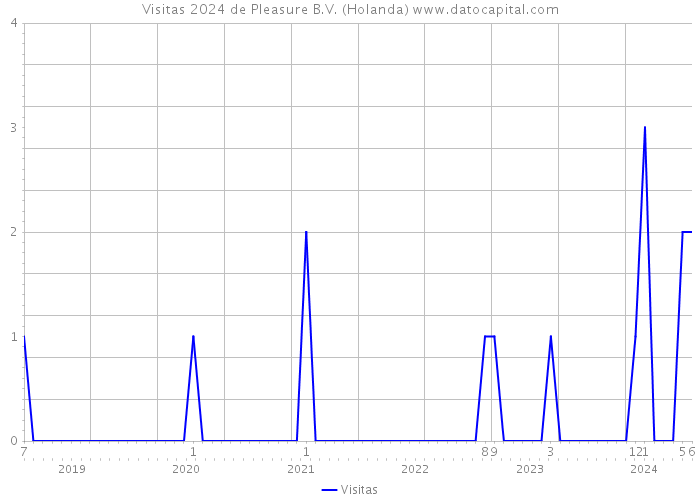 Visitas 2024 de Pleasure B.V. (Holanda) 