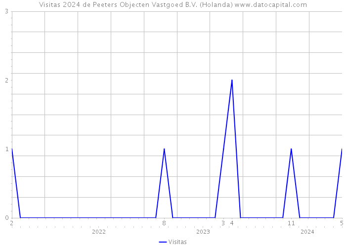 Visitas 2024 de Peeters Objecten Vastgoed B.V. (Holanda) 