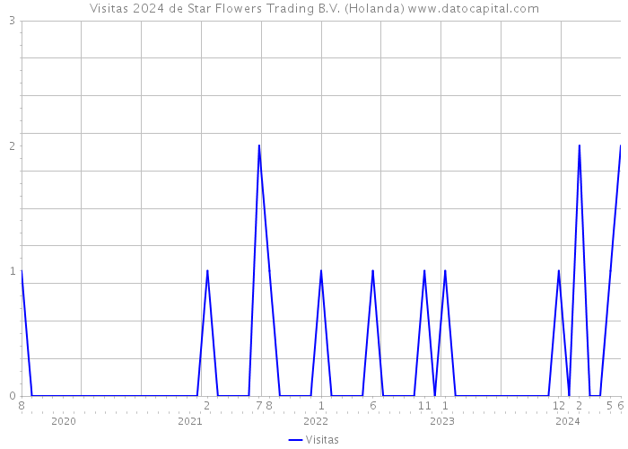 Visitas 2024 de Star Flowers Trading B.V. (Holanda) 