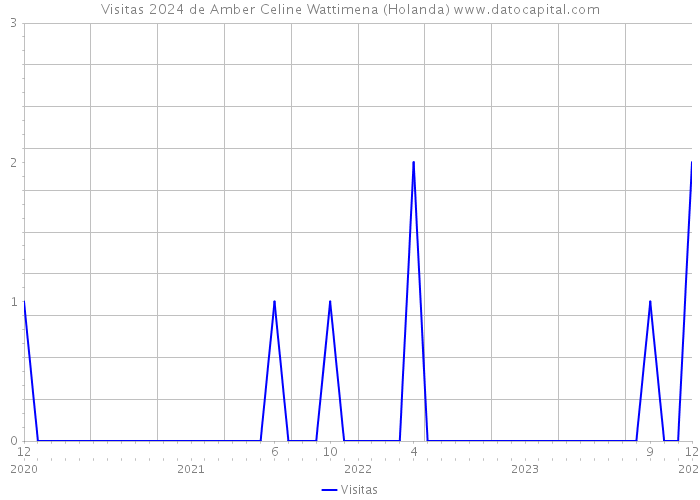 Visitas 2024 de Amber Celine Wattimena (Holanda) 