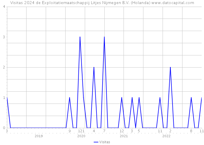 Visitas 2024 de Exploitatiemaatschappij Litjes Nijmegen B.V. (Holanda) 