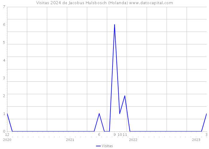 Visitas 2024 de Jacobus Hulsbosch (Holanda) 