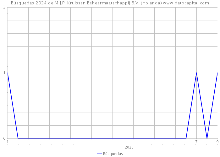 Búsquedas 2024 de M.J.P. Kruissen Beheermaatschappij B.V. (Holanda) 