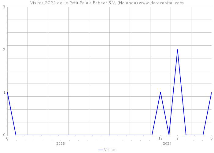 Visitas 2024 de Le Petit Palais Beheer B.V. (Holanda) 