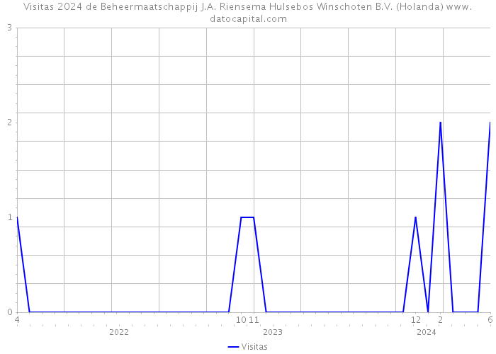 Visitas 2024 de Beheermaatschappij J.A. Riensema Hulsebos Winschoten B.V. (Holanda) 