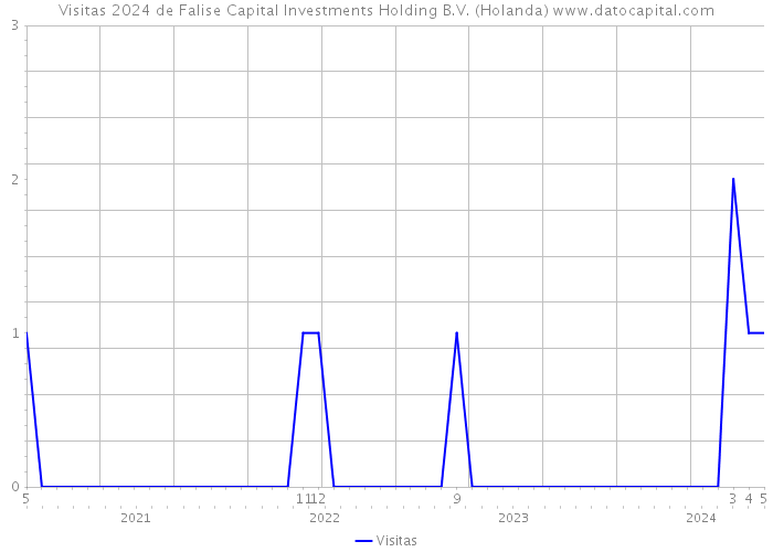 Visitas 2024 de Falise Capital Investments Holding B.V. (Holanda) 
