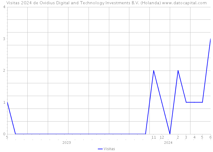 Visitas 2024 de Ovidius Digital and Technology Investments B.V. (Holanda) 