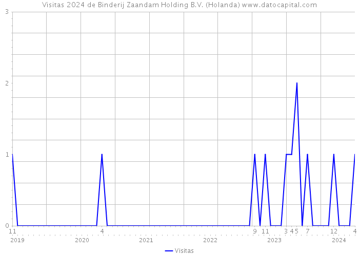 Visitas 2024 de Binderij Zaandam Holding B.V. (Holanda) 