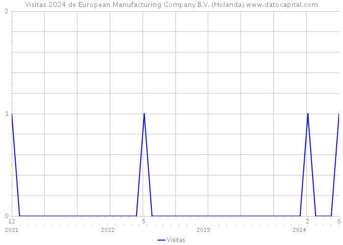 Visitas 2024 de European Manufacturing Company B.V. (Holanda) 