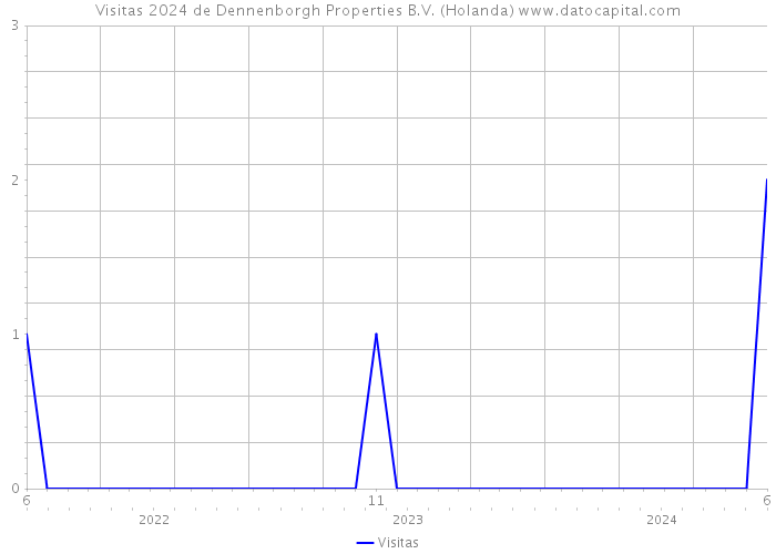 Visitas 2024 de Dennenborgh Properties B.V. (Holanda) 
