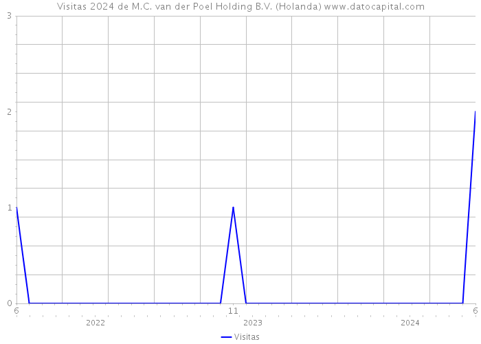 Visitas 2024 de M.C. van der Poel Holding B.V. (Holanda) 