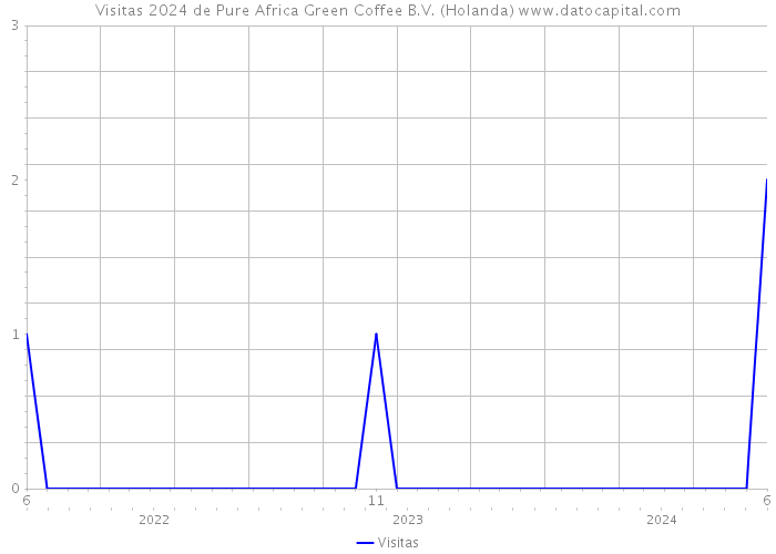 Visitas 2024 de Pure Africa Green Coffee B.V. (Holanda) 