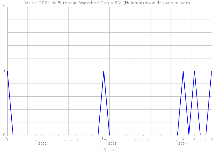 Visitas 2024 de European Waterbed Group B.V. (Holanda) 