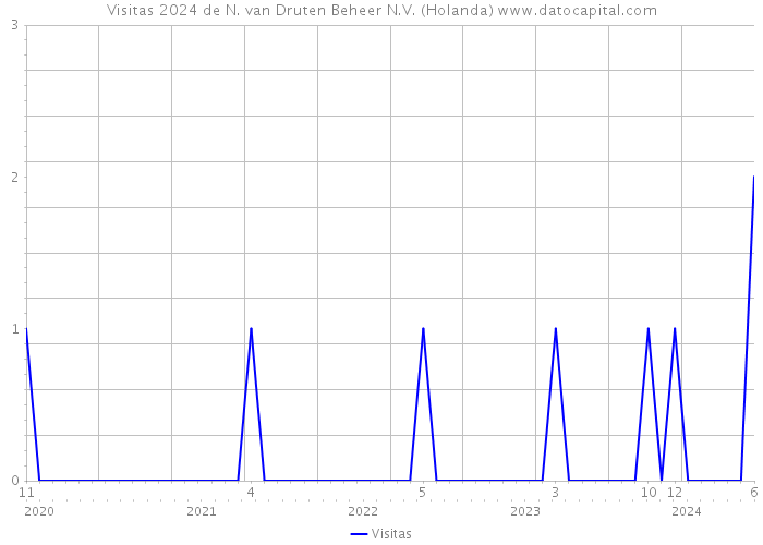 Visitas 2024 de N. van Druten Beheer N.V. (Holanda) 