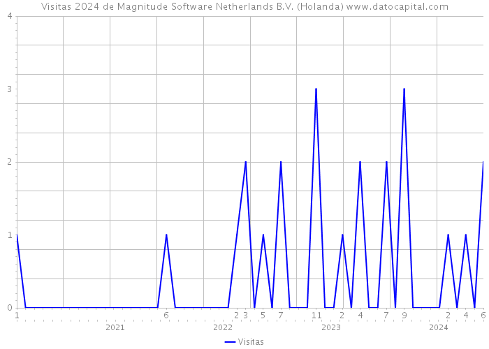 Visitas 2024 de Magnitude Software Netherlands B.V. (Holanda) 