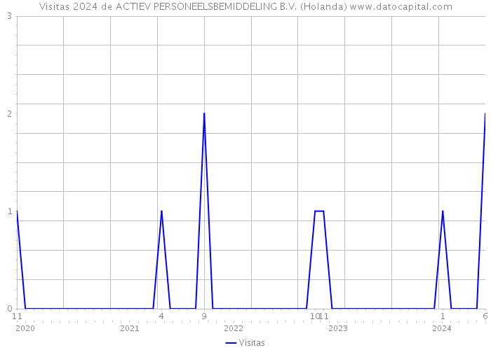 Visitas 2024 de ACTIEV PERSONEELSBEMIDDELING B.V. (Holanda) 