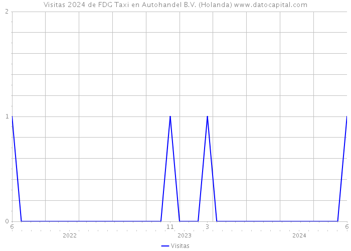 Visitas 2024 de FDG Taxi en Autohandel B.V. (Holanda) 
