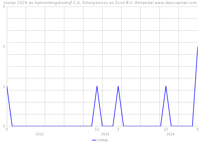 Visitas 2024 de Aannemingsbedrijf C.A. Scherpenisse en Zoon B.V. (Holanda) 