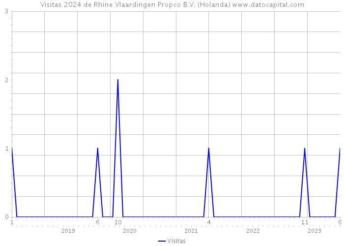 Visitas 2024 de Rhine Vlaardingen Propco B.V. (Holanda) 