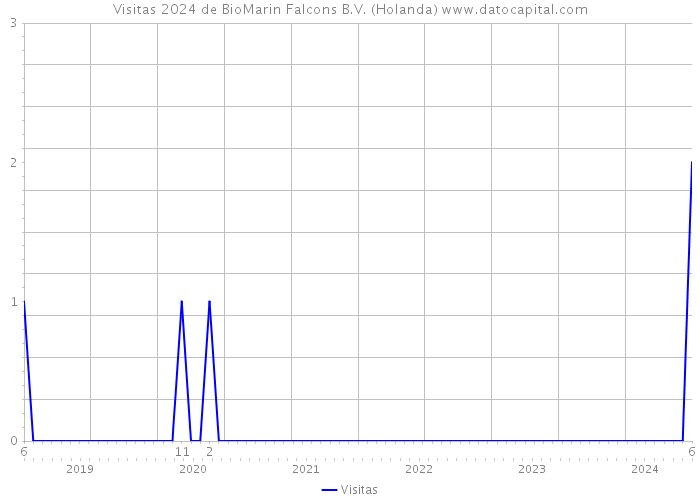 Visitas 2024 de BioMarin Falcons B.V. (Holanda) 