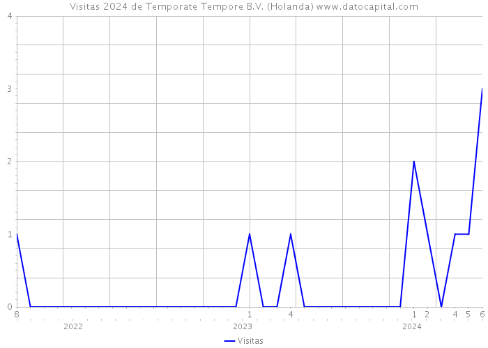 Visitas 2024 de Temporate Tempore B.V. (Holanda) 