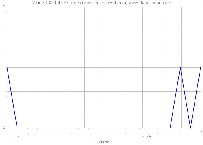 Visitas 2024 de Arodo Service Limited (Holanda) 