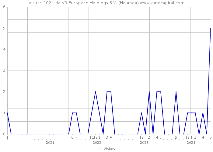 Visitas 2024 de VR European Holdings B.V. (Holanda) 