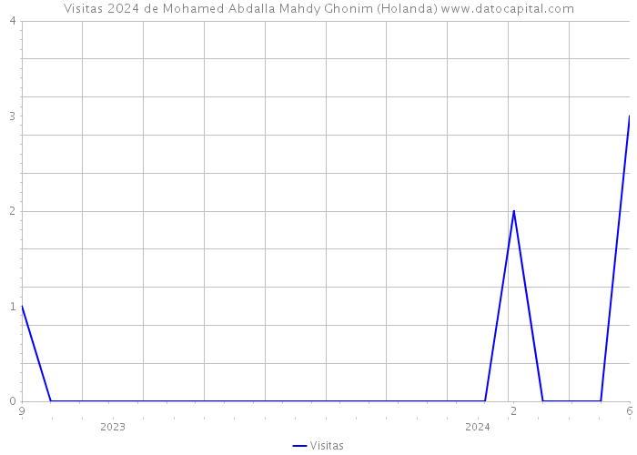 Visitas 2024 de Mohamed Abdalla Mahdy Ghonim (Holanda) 