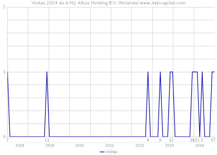 Visitas 2024 de A.H.J. Albus Holding B.V. (Holanda) 