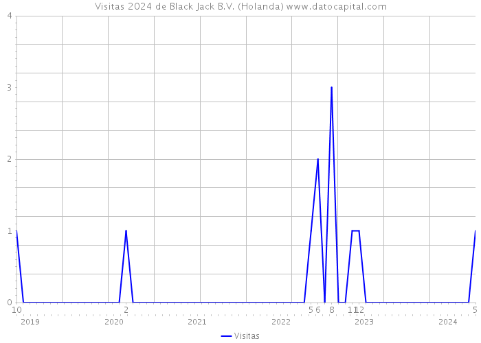 Visitas 2024 de Black Jack B.V. (Holanda) 
