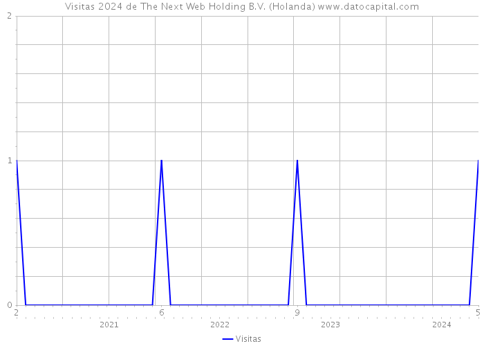 Visitas 2024 de The Next Web Holding B.V. (Holanda) 