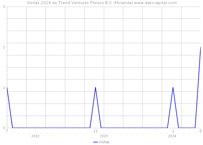 Visitas 2024 de Trend Ventures Fitness B.V. (Holanda) 