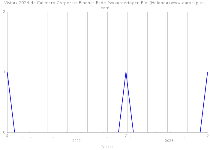 Visitas 2024 de Calimero Corporate Finance Bedrijfswaarderingen B.V. (Holanda) 