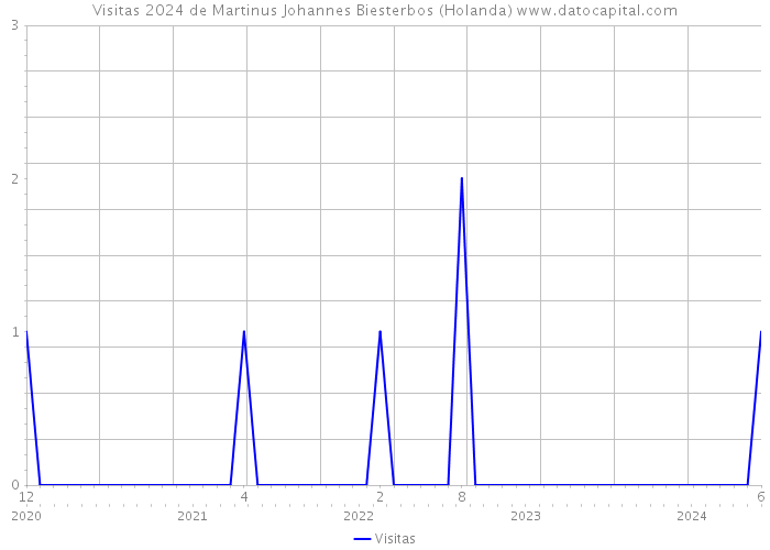 Visitas 2024 de Martinus Johannes Biesterbos (Holanda) 